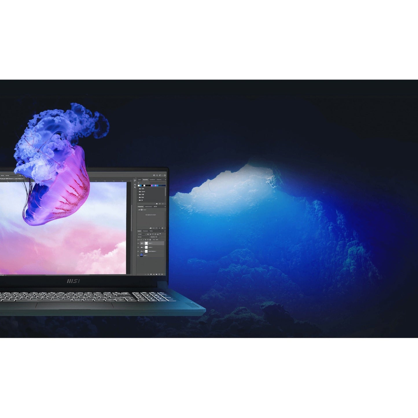 MSI Creator 17 B11UG-239 17.3" Rugged Notebook - 4K UHD - 3840 x 2160 - Intel Core i7 11th Gen i7-11800H Octa-core (8 Core) 2.40 GHz - 16 GB Total RAM - 1 TB SSD - Core Black