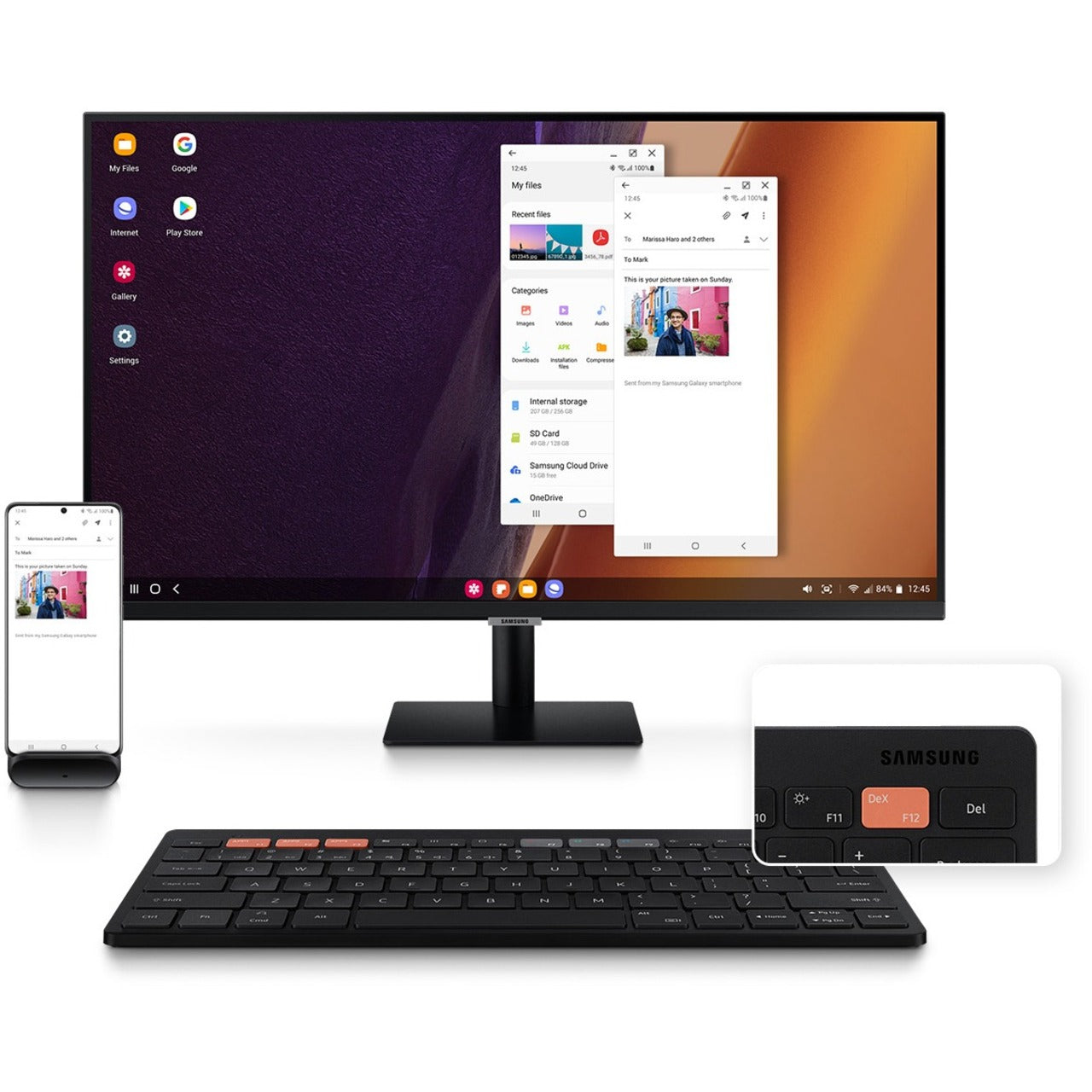 Samsung Smart Keyboard Trio 500 Black