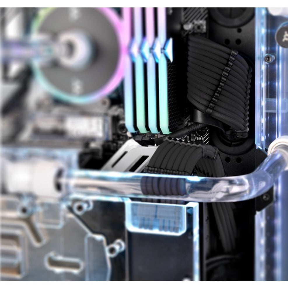 Thermaltake TtMod Sleeve Cable (Cable Extension) - Black