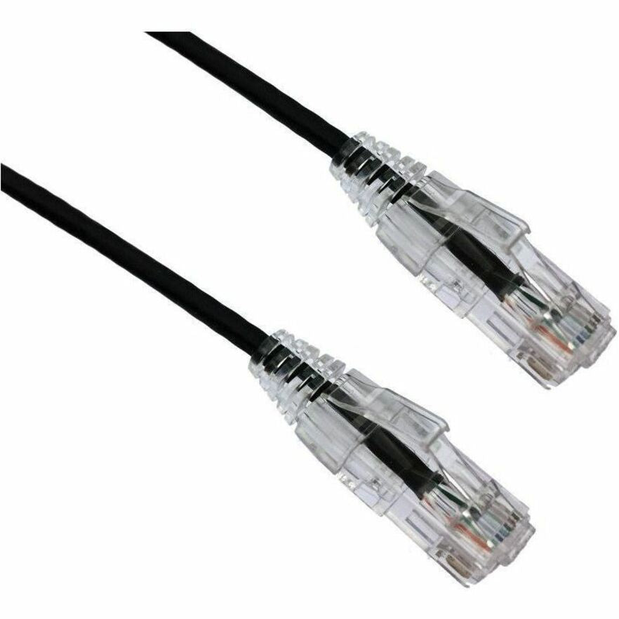 Axiom 6IN CAT6 BENDnFLEX Ultra-Thin Snagless Patch Cable 550mhz (Black)