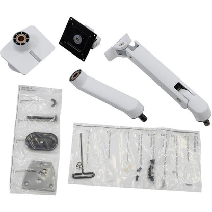 Ergotron Mounting Arm for Monitor Curved Screen Display LCD Display - White