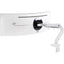 Ergotron Mounting Arm for Monitor Curved Screen Display LCD Display - White