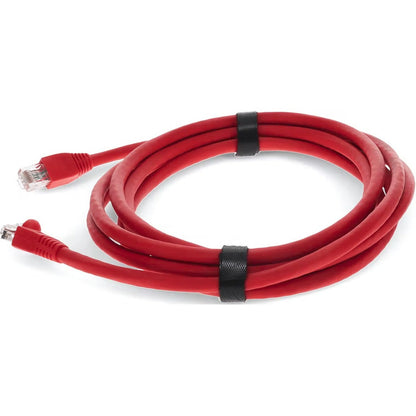 AddOn 8ft RJ-45 (Male) to RJ-45 (Male) Red Cat6A UTP PVC Copper Patch Cable