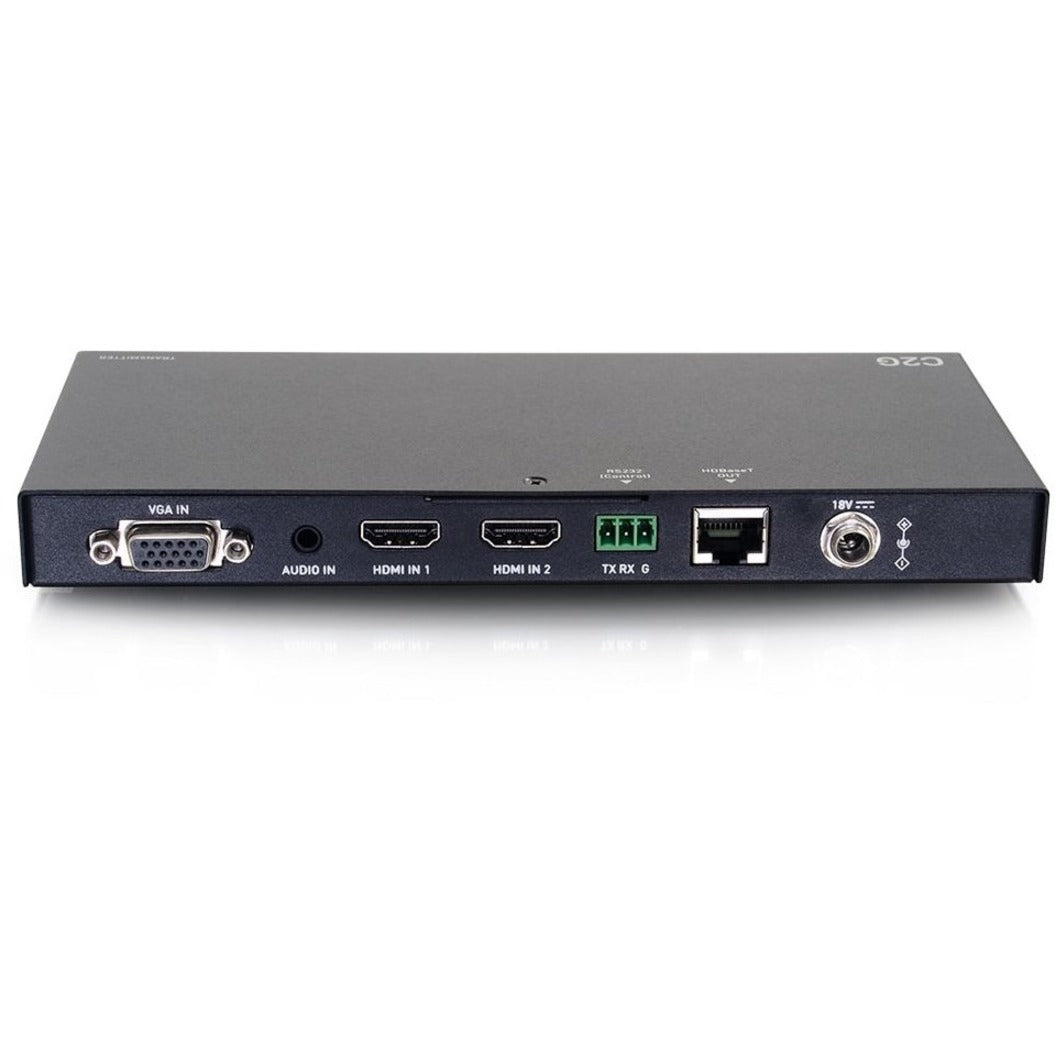 C2G Dual HDMI HDBaseT + VGA RS232 Over Cat Switching Extender Transmitter