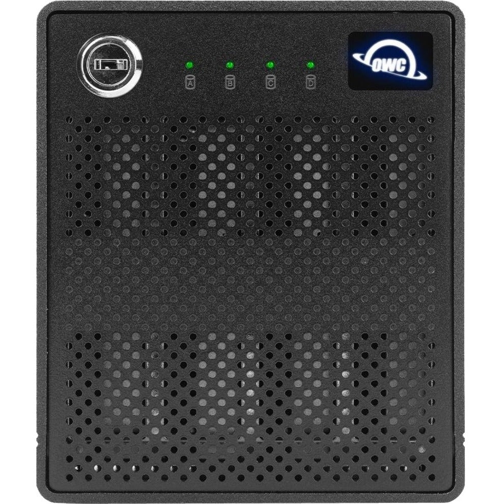 OWC ThunderBay 4 mini Drive Enclosure SATA/600 - Thunderbolt 3 Host Interface Desktop - Black