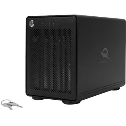 OWC ThunderBay 4 Drive Enclosure SATA/600 - Thunderbolt 3 Host Interface Desktop - Black