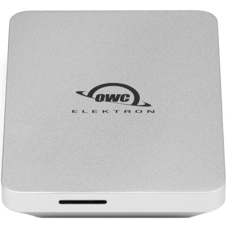 OWC Envoy Pro Elektron 1 TB Portable Rugged Solid State Drive - M.2 2242 External - PCI Express NVMe - Silver