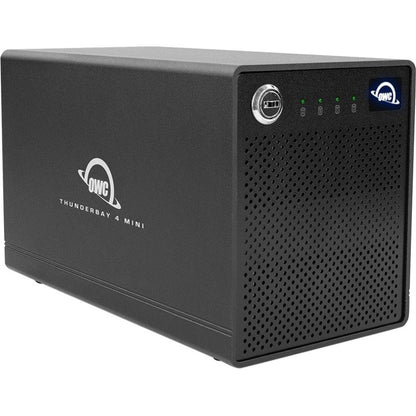 OWC ThunderBay 4 mini Drive Enclosure SATA/600 - Thunderbolt 3 Host Interface Desktop - Black