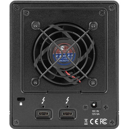 OWC ThunderBay 4 mini Drive Enclosure SATA/600 - Thunderbolt 3 Host Interface Desktop - Black