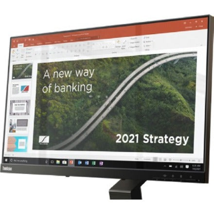 Lenovo ThinkVision T24T-20 23.8" LCD Touchscreen Monitor - 16:9 - 4 ms Extreme Mode