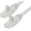 StarTech.com 7ft (2m) CAT6 Ethernet Cable LSZH (Low Smoke Zero Halogen) 10 GbE Snagless 100W PoE UTP RJ45 Gray Network Patch Cord ETL