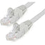 StarTech.com 25ft (7.6m) CAT6 Ethernet Cable LSZH (Low Smoke Zero Halogen) 10 GbE Snagless 100W PoE UTP RJ45 Gray Network Patch Cord ETL
