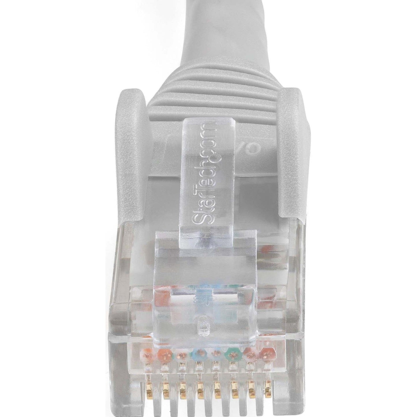 StarTech.com 25ft (7.6m) CAT6 Ethernet Cable LSZH (Low Smoke Zero Halogen) 10 GbE Snagless 100W PoE UTP RJ45 Gray Network Patch Cord ETL