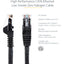 StarTech.com 35ft (10.7m) CAT6 Ethernet Cable LSZH (Low Smoke Zero Halogen) 10GbE Snagless 100W PoE UTP RJ45 Black Network Patch Cord ETL
