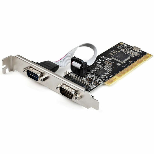 StarTech.com PCI Serial Parallel Combo Card with Dual Serial RS232 Ports (DB9) & 1x Parallel Port (DB25) PCI Adapter Expansion Card