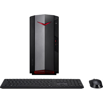 Acer Nitro N50-620-UR11 Gaming Desktop Computer - Intel Core i5 11th Gen i5-11400F Hexa-core (6 Core) 2.60 GHz - 8 GB RAM DDR4 SDRAM - 512 GB PCI Express SSD