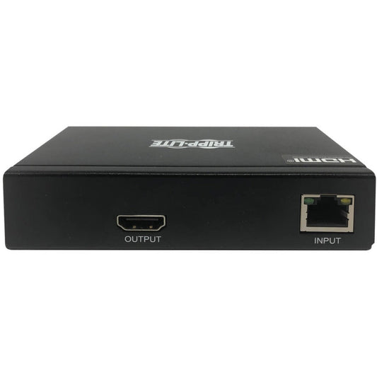 Tripp Lite HDMI over Cat6 Receiver for Medical Applications 4K @ 60 Hz HDR 4:4:4 PoC 230 ft. TAA