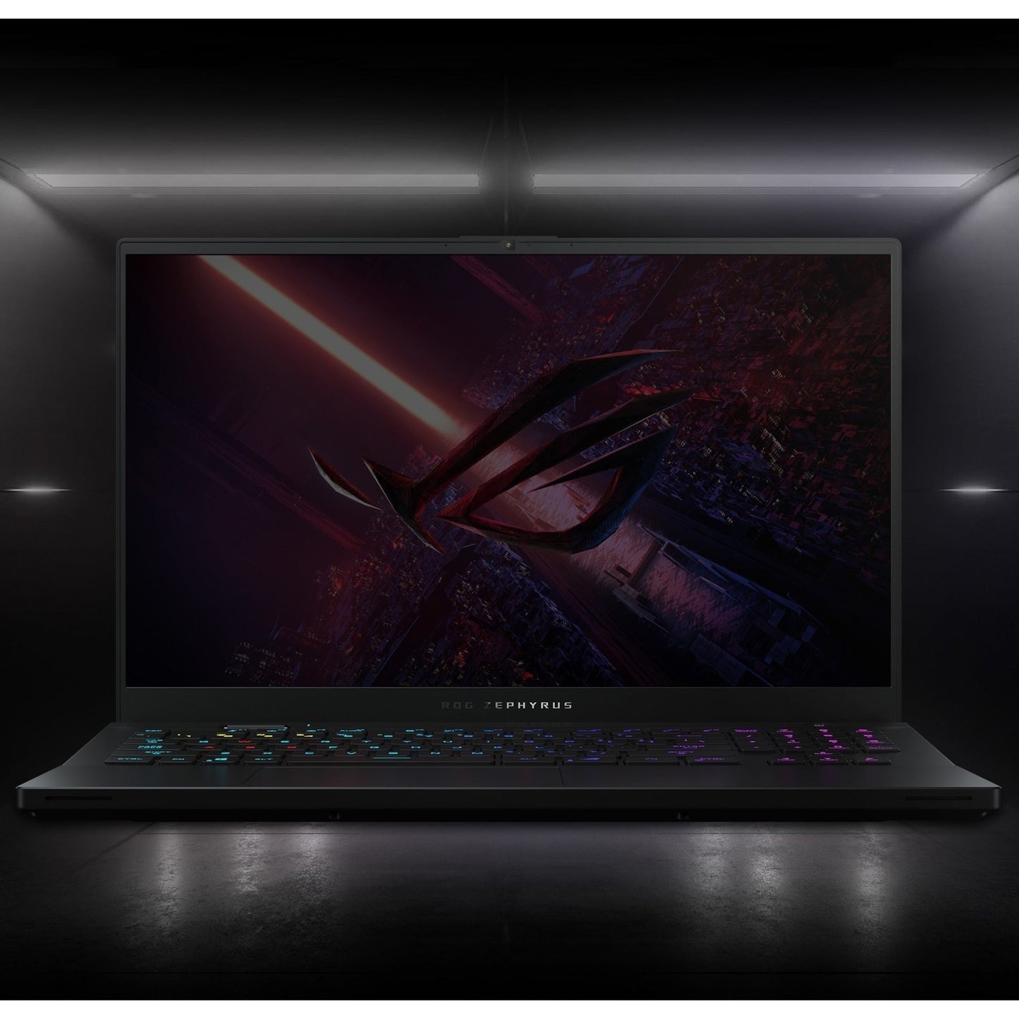 Asus ROG Zephyrus S17 GX703 GX703HR-XB96 17.3" Gaming Notebook - QHD - 2560 x 1440 - Intel Core i9 11th Gen i9-11900H Octa-core (8 Core) 2.50 GHz - 16 GB Total RAM - 1 TB SSD - Off Black