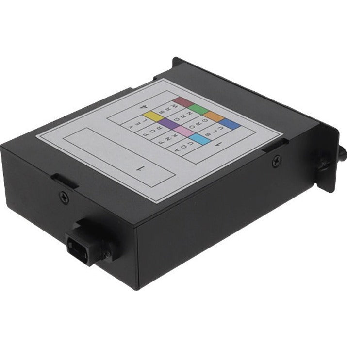 AddOn 4-Bay Cassette 12-Fiber MPO In 4 LC Duplex Out Multi-mode Duplex OS2
