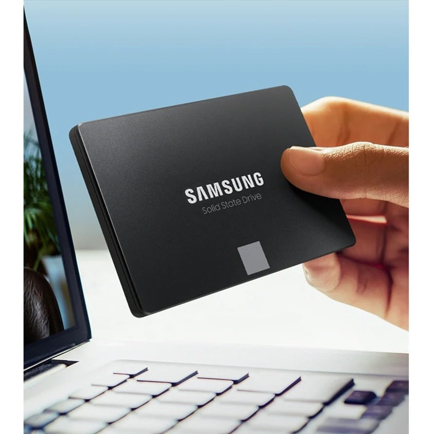 Samsung 870 EVO MZ-77E1T0BW 1 TB Solid State Drive - 2.5" Internal - SATA (SATA/600) - Black