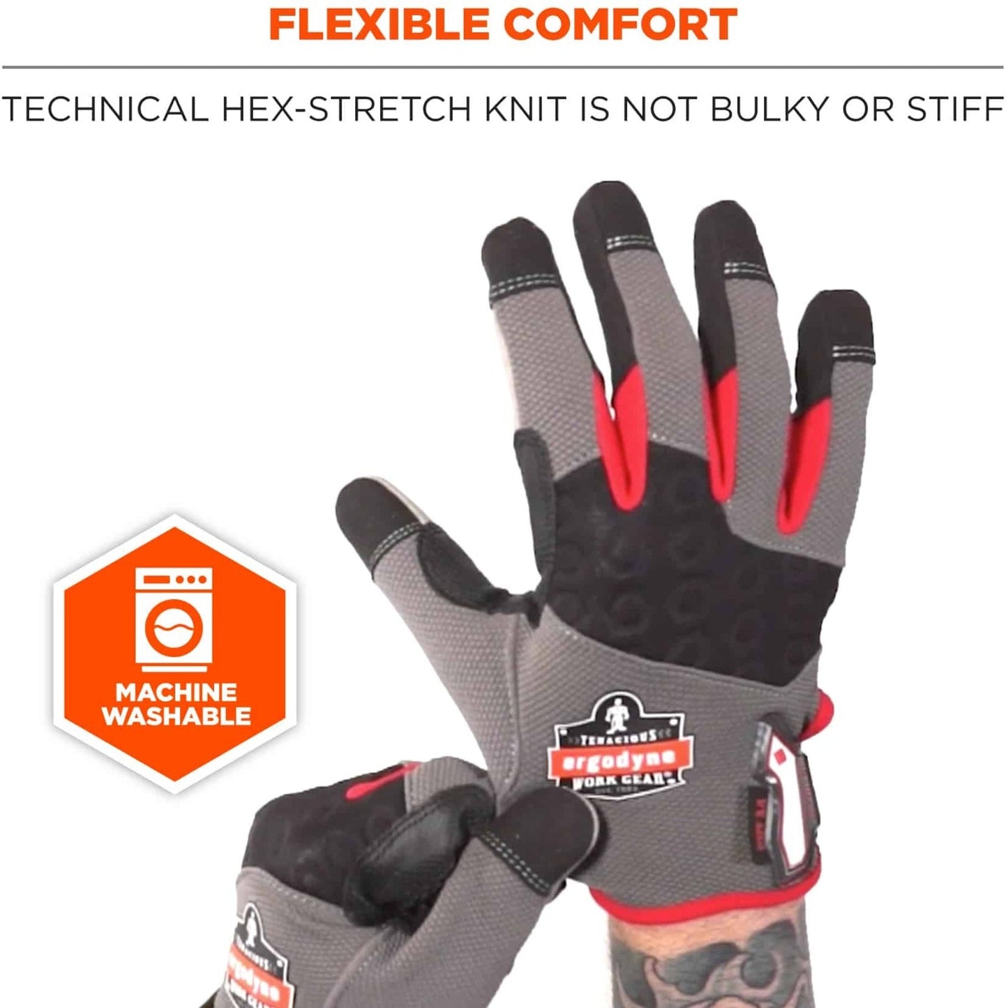 Ergodyne ProFlex 710CR Cut-Resistant Trades Gloves