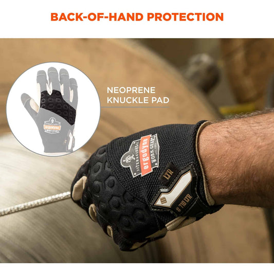 Ergodyne ProFlex 710LTR Heavy-Duty Leather-Reinforced Gloves