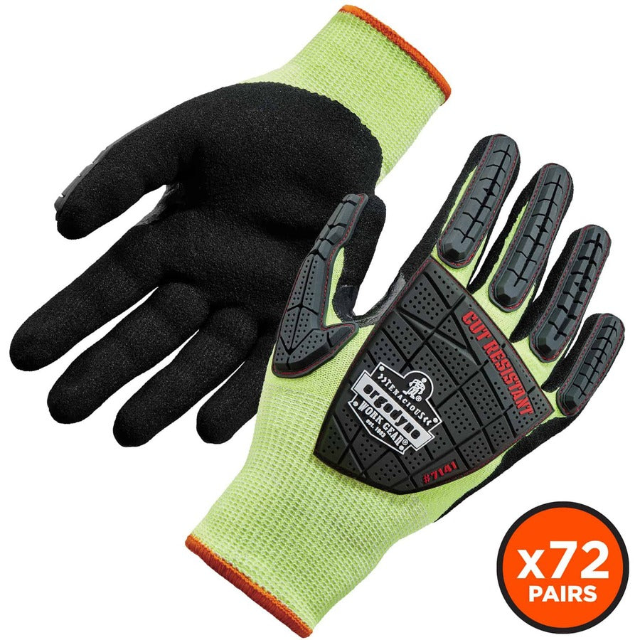 Ergodyne ProFlex 7141 Nitrile-Coated DIR Level 4 Cut-Resistant Gloves