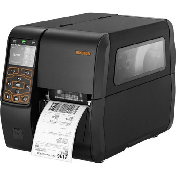 Bixolon XT5-46 Desktop Thermal Transfer Printer - Monochrome - Label Print - Ethernet - USB - USB Host - Serial - US - Black