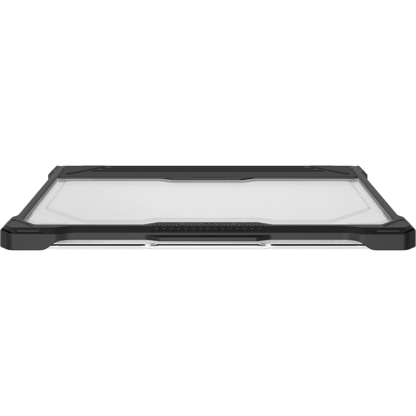 MAXCases Extreme Shell-L For HP G7/G6 Chromebook Clamshell 14" (Black-Clear PC)