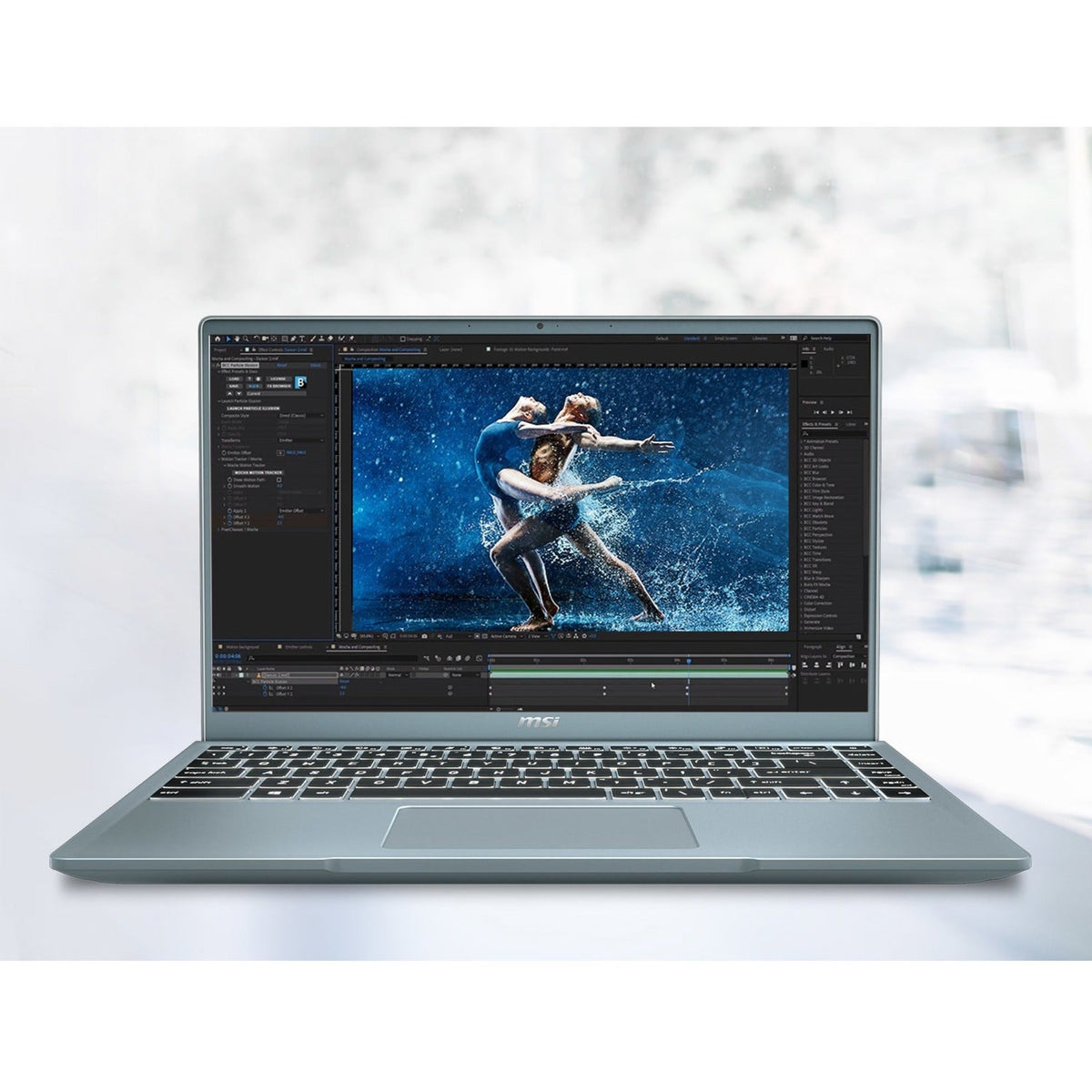 MSI Modern 14 B11MO-612 14" Rugged Notebook - Full HD - 1920 x 1080 - Intel Core i3 11th Gen i3-1115G4 1.30 GHz - 8 GB Total RAM - 512 GB SSD - Blue Stone