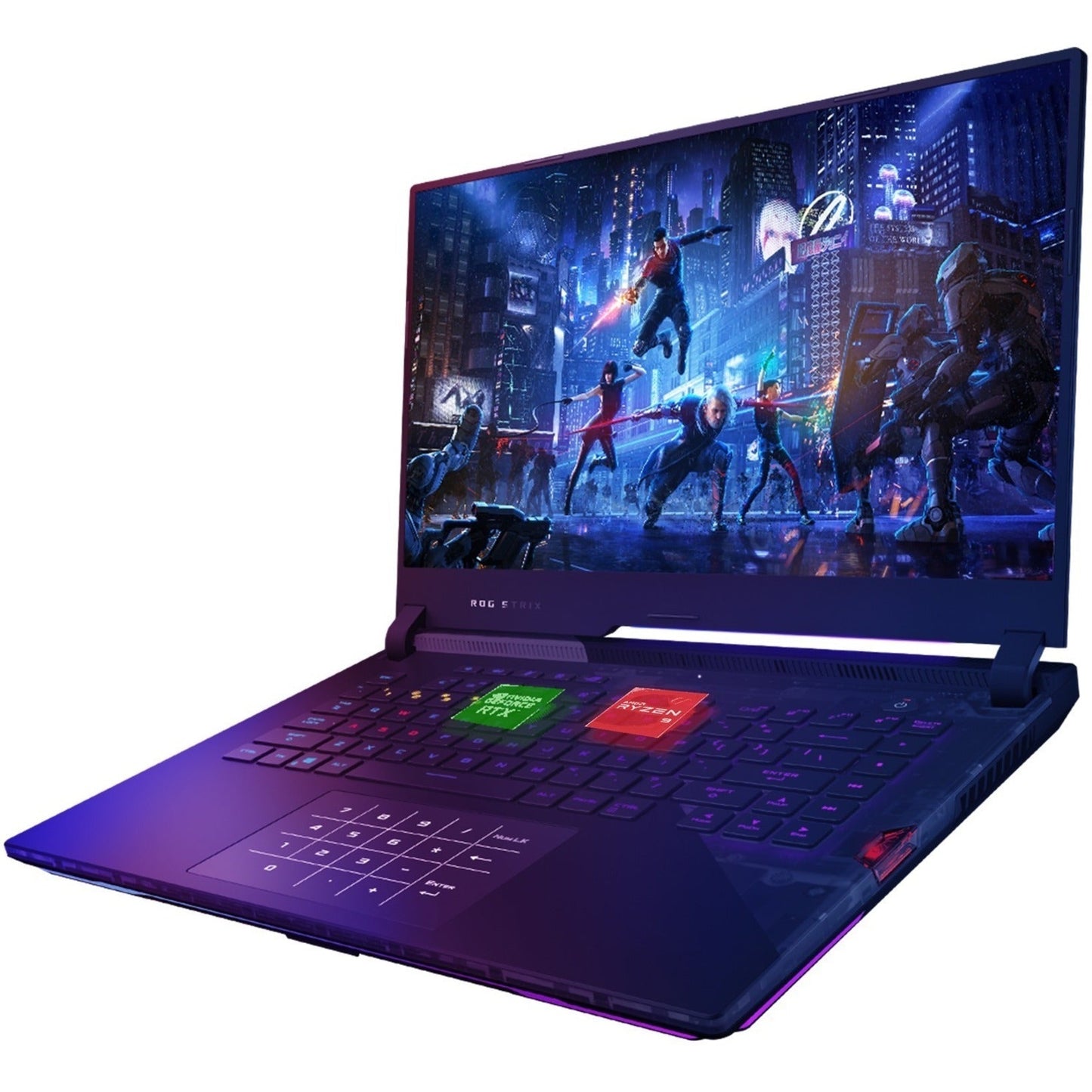 Asus ROG Strix SCAR 15 G533 G533QS-DS96 15.6" Gaming Notebook - Full HD - 1920 x 1080 - AMD Ryzen 9 5900HX 3.30 GHz - 16 GB Total RAM - 1 TB SSD - Black