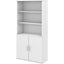 Bush Business Furniture Studio C 5 Shelf Bookcase with Doors