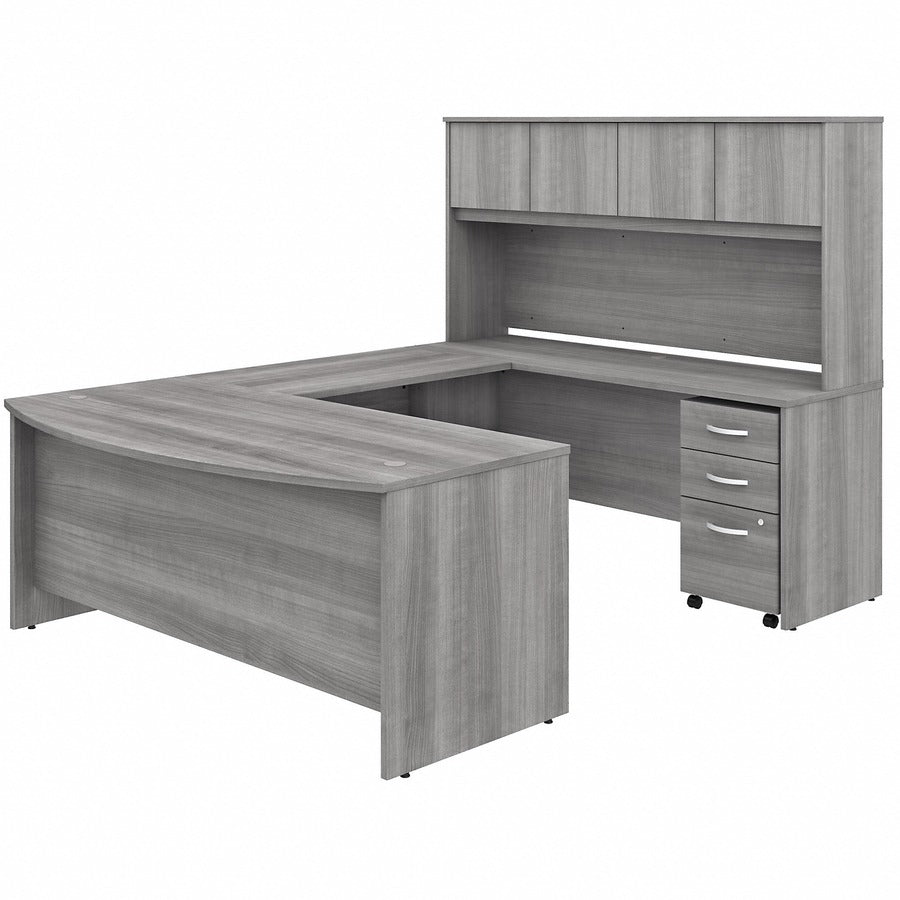 Bush Business Furniture Studio C Desk/Hutch/File Cabinet Set