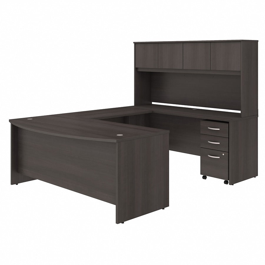 Bush Business Furniture Studio C Desk/Hutch/File Cabinet Set