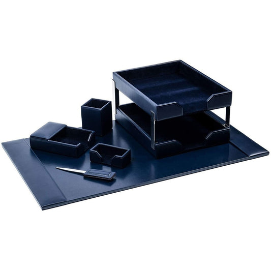 Dacasso Bonded Leather Desk Set