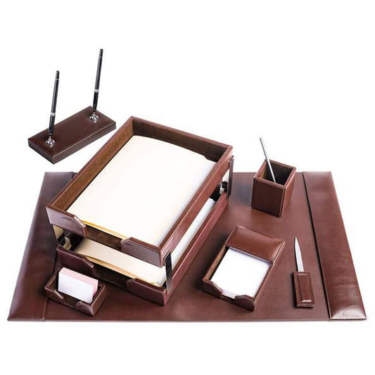 Dacasso Bonded Leather Desk Set