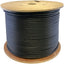 AddOn 1000ft Non-Terminated Black Cat6 UTP Outdoor Rated Copper Patch Cable