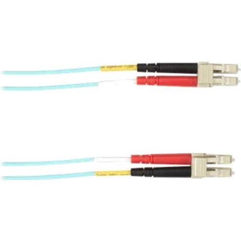 Black Box Colored Fiber OS2 9/125 Singlemode Fiber Optic Patch Cable - OFNR PVC
