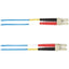 Black Box Colored Fiber OM2 50/125 Multimode Fiber Optic Patch Cable - LSZH