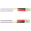 Black Box Colored Fiber OS2 9/125 Singlemode Fiber Optic Patch Cable - LSZH