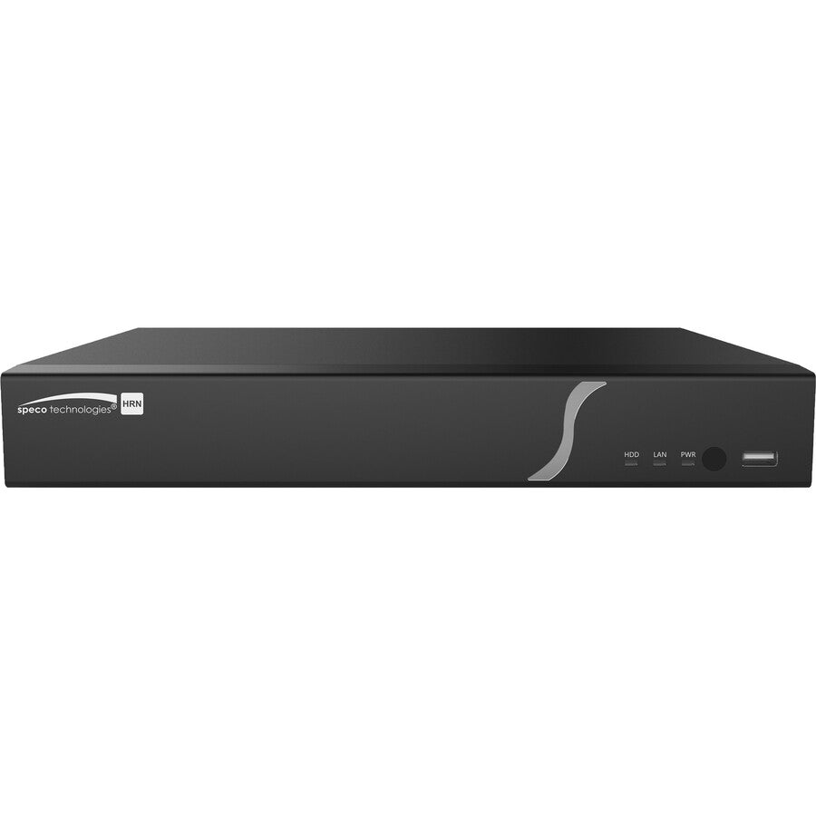 Speco 12 Channel Hybrid Digital Video Recorder 8 HD-TVI Channels Plus 4 IP Channels - 10 TB HDD