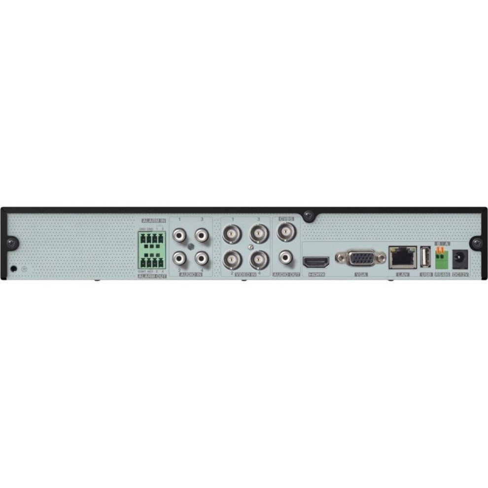 Speco 6 Channel Hybrid Digital Video Recorder 4 HD-TVI Channels plus 2 IP Channels - 4 TB HDD