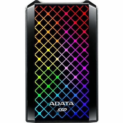 Adata SE900G 512 GB Solid State Drive - External - Black