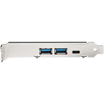 StarTech.com 5-Port USB PCIe Card 10Gbps USB 3.2 Gen 2 PCIe Card 1 USB-C/2 USB-A Internal Header (2x 5Gbps USB) USB C PCI Express Card