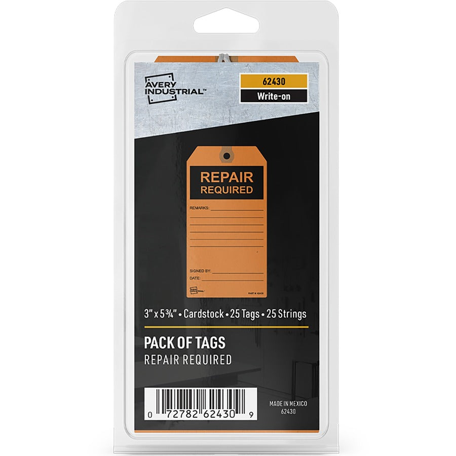 Avery&reg; Preprinted REPAIR REQUIRED Repair Tags