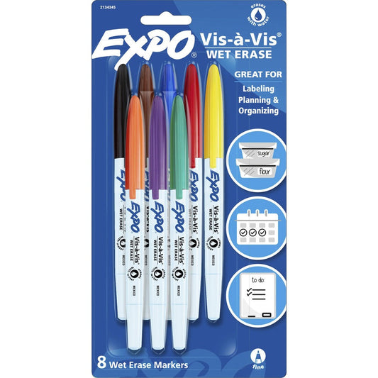Expo Vis-&#224;-Vis Wet-Erase Markers