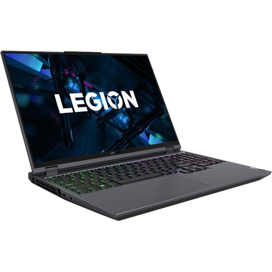 Lenovo Legion 5 Pro 16ITH6 82JF0000US 16" Gaming Notebook - QHD - 2560 x 1600 - Intel Core i7 11th Gen i7-11800H Octa-core (8 Core) 2.30 GHz - 16 GB Total RAM - 512 GB SSD - Storm Gray