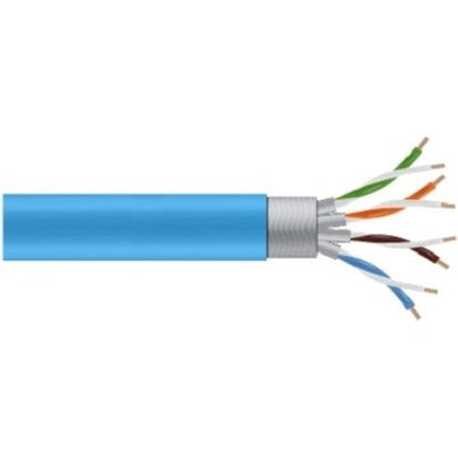 Black Box CAT6A Bulk Cable Stranded UTP 650 MHz CM PVC PoE 1000 ft
