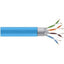 Black Box CAT6A Bulk Cable Stranded UTP 650 MHz CM PVC PoE 1000 ft
