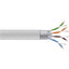 Black Box CAT6A Bulk Cable Stranded UTP 650 MHz CM PVC PoE 1000 ft